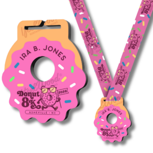 Web version donuts 8k finisher medal