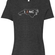 Click to show details - black womens I RUN NC tshirt black womens I RUN NC tshirt
