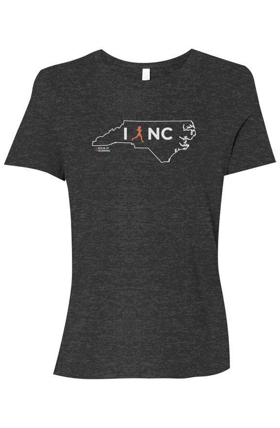 Click to show details - black womens I RUN NC tshirt black womens I RUN NC tshirt