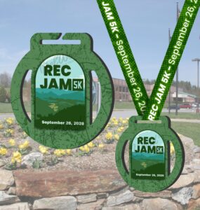 Rec Jam finisher medal Rec Jam finisher medal